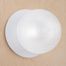 Lassie Diamond Cut Glass Cool White LED Outdoor Wall Light
